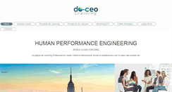 Desktop Screenshot of doceotraining.com