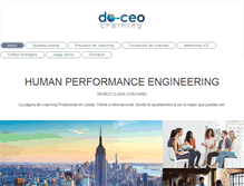 Tablet Screenshot of doceotraining.com